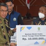Bupati Kutim Buka Kegiatan Pemberian Bantuan Inflasi Dampak Naiknya BBM